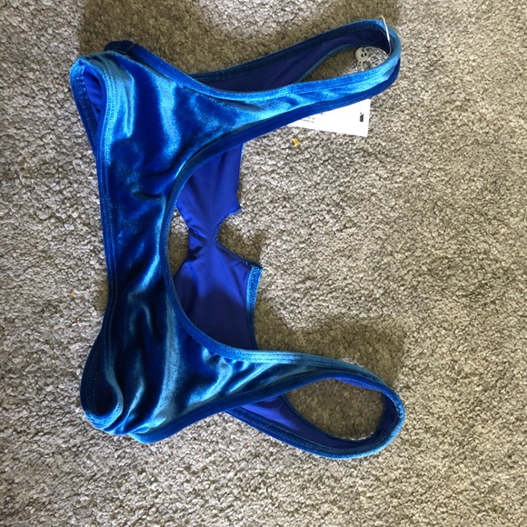 velvet bikini top FRANKIES BIKINIS new with tags - Picture 3 of 3